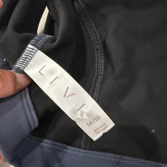 Lane Bryant Cacique Livi Active Sports Bra Low Impact No Wire Women's 14/16 Blue - Picture 5 of 6